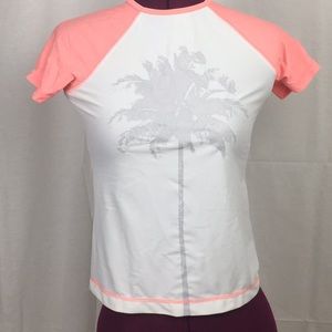 Girls Palm Tree Swim Shirt